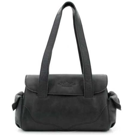 Gio-Gini Shopper med. klep Black 01